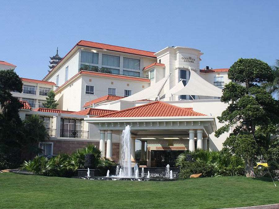 Dongguan Goodview Hotel Sangem Qiaotou Bagian luar foto